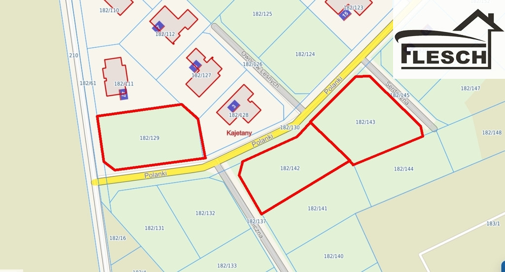 Działka Sprzedaż Kajetany Polanki