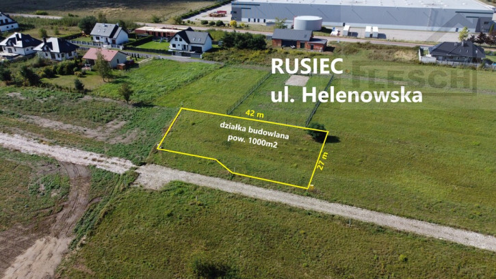 Działka Sprzedaż Rusiec 1